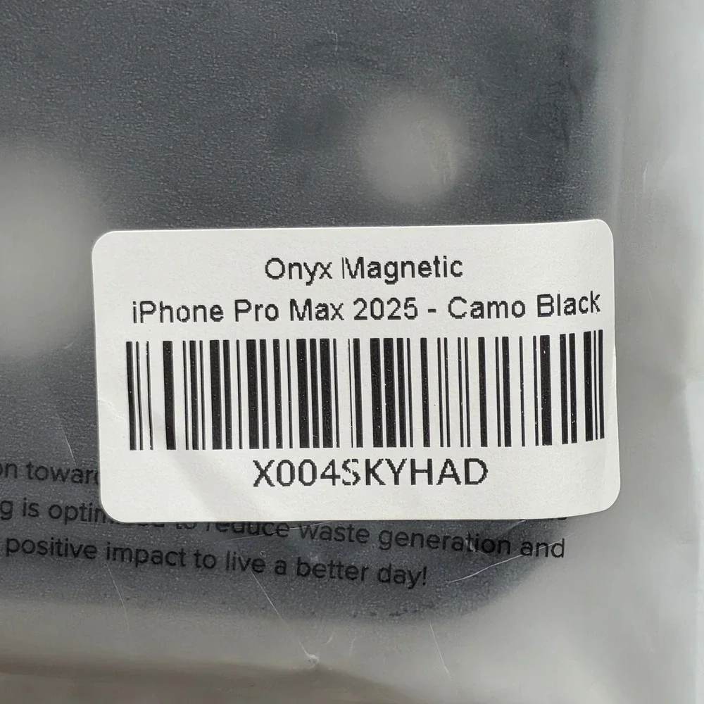 Ringke Onyx Magnetic iPhone 16 Pro Max Case Camo Black MagSafe Compatible